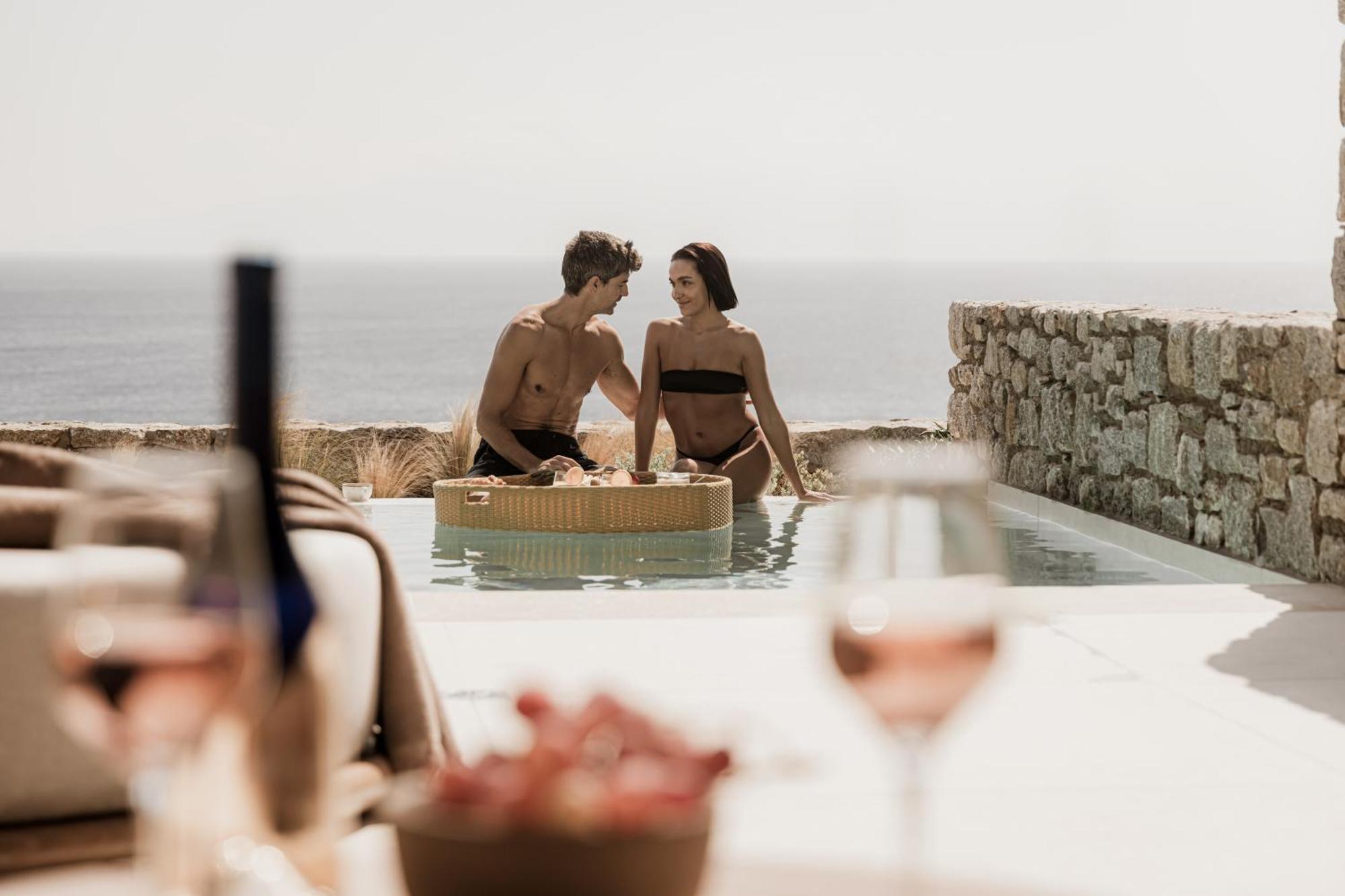 Enigma Mykonos Hideaway Suites Ornos  Luaran gambar
