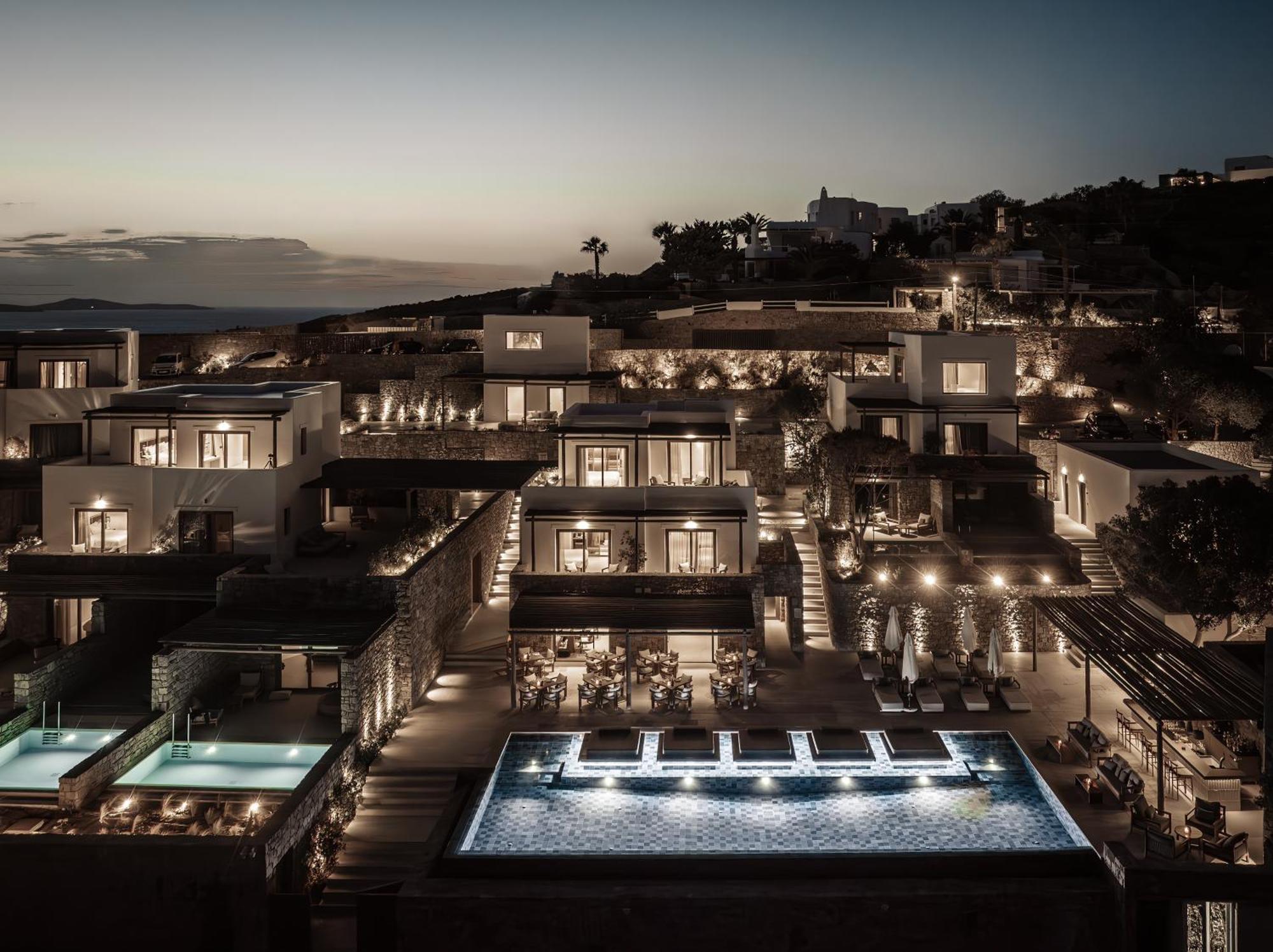 Enigma Mykonos Hideaway Suites Ornos  Luaran gambar