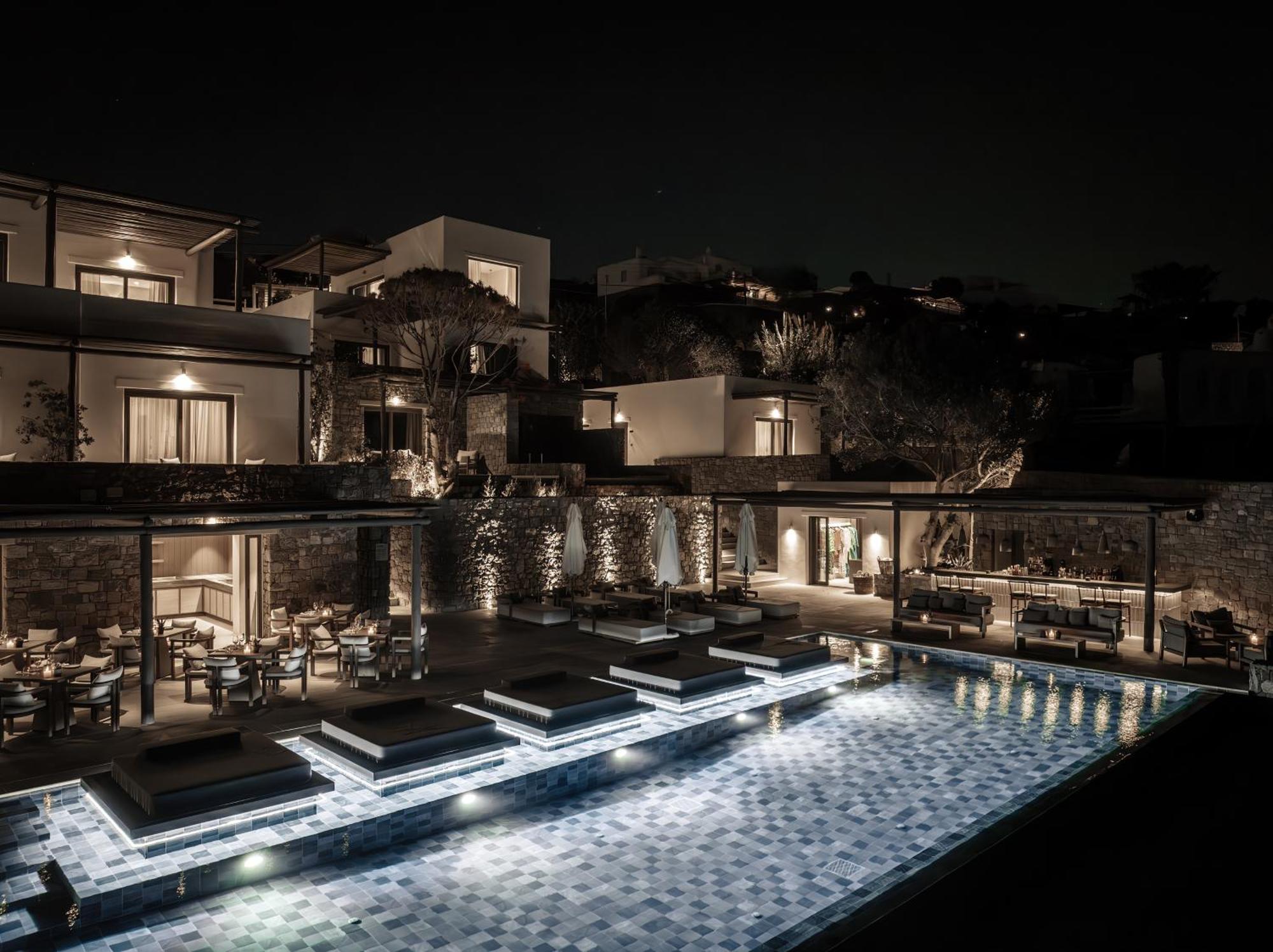 Enigma Mykonos Hideaway Suites Ornos  Luaran gambar