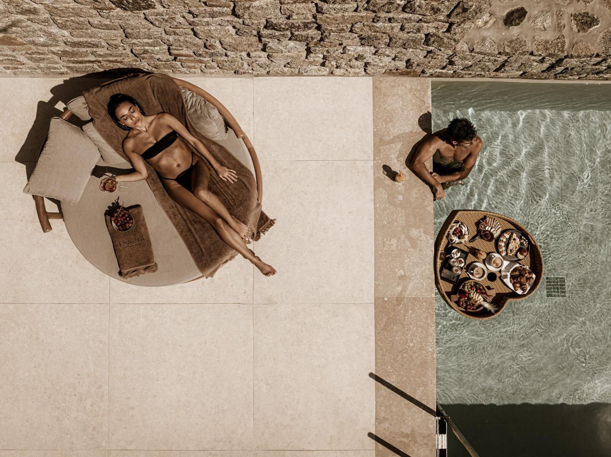 Enigma Mykonos Hideaway Suites Ornos  Luaran gambar