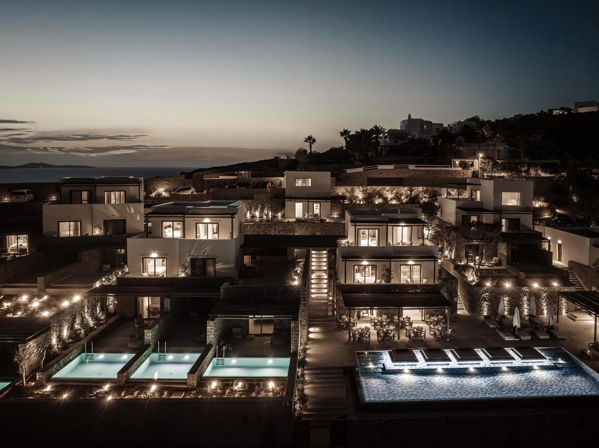 Enigma Mykonos Hideaway Suites Ornos  Luaran gambar
